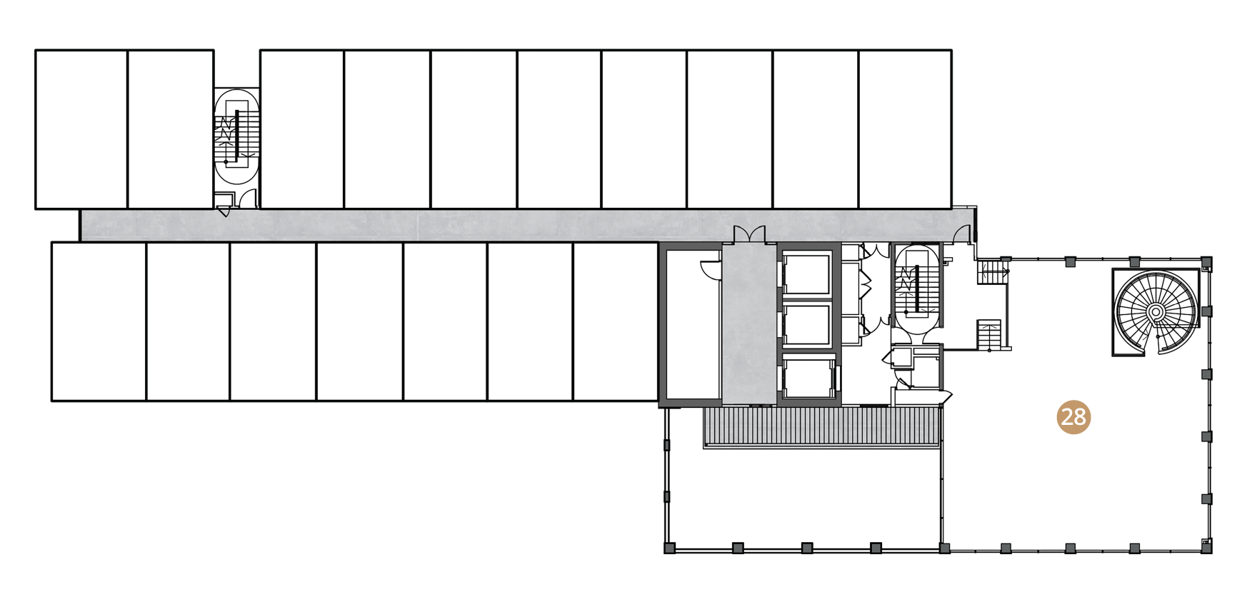 Level 43 Sky Entertainment Hub facilities floor plan